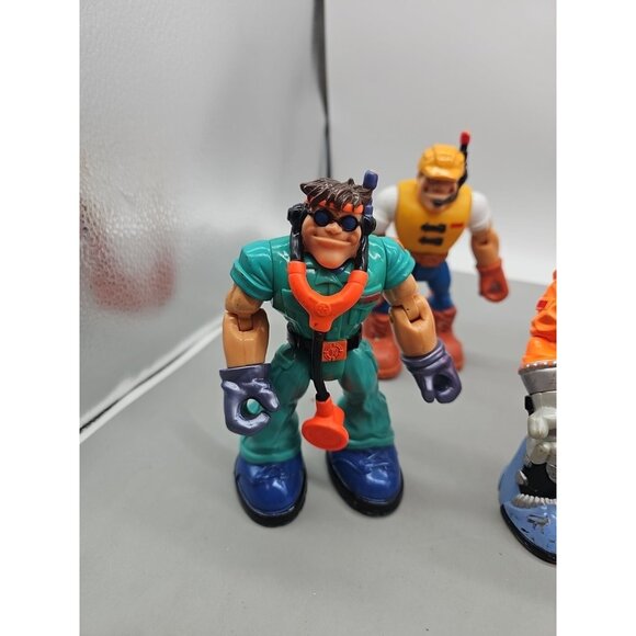 LOT‎ OF 19 FISHER PRICE MATTEL RESCUE HEROES ACTION FIGURES 1998 1999 2001 - Picture 7 of 16